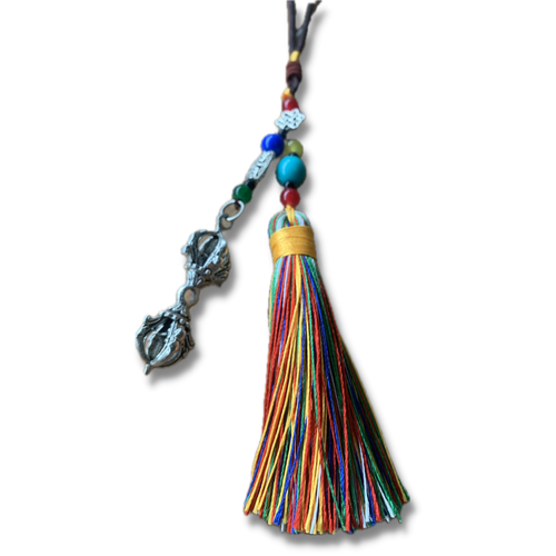 Hanger with vajra and tassel