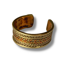 Load image into Gallery viewer, 3 Line Braided Metal Finger Ring