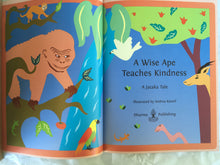 Load image into Gallery viewer, Jataka Tales Series: A Wise Ape Teaches Kindness title page