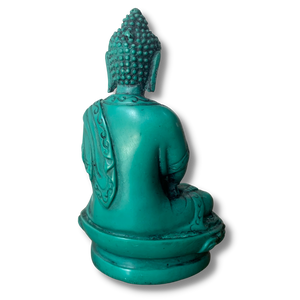 Amitabha Buddha - Green 9.5cm