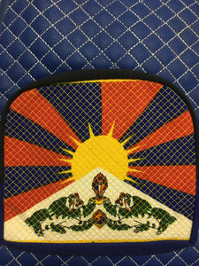 Blue Tibetan Flag Backpack