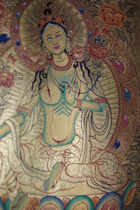 Five Bodhisattva Thangka
