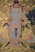 Load image into Gallery viewer, Chenrezig or Avalokiteshvara Thangka