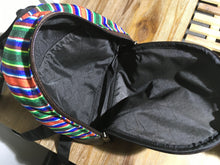 Load image into Gallery viewer, Tibetan Flag Children&#39;s Backpack Chocolate brown imitation leather inside