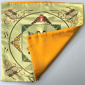 Cushion cover golden fish back