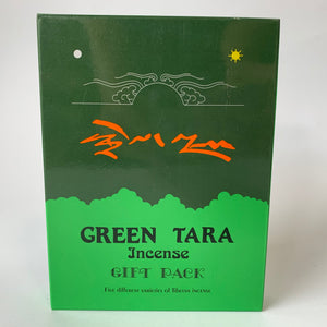 Incense Tibetan Green Tara gift pack back