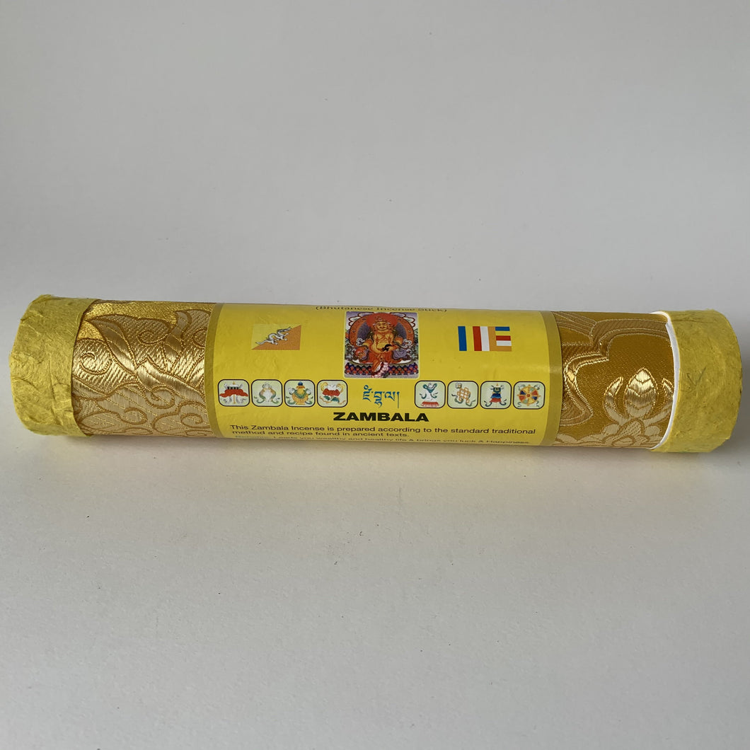 Incense Bhutanese Incense: Zambala Incense - Round front