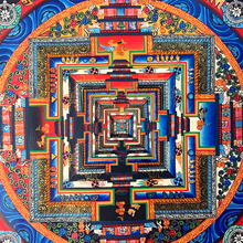 Load image into Gallery viewer, Kalachakra Mandala Thangka