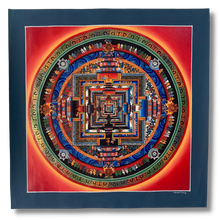Load image into Gallery viewer, Kalachakra Mandala Thangka
