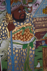 Guan Yu Chinese Thangka