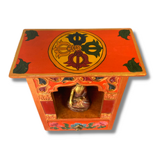 Load image into Gallery viewer, Tibetan Wooden Altar Box
