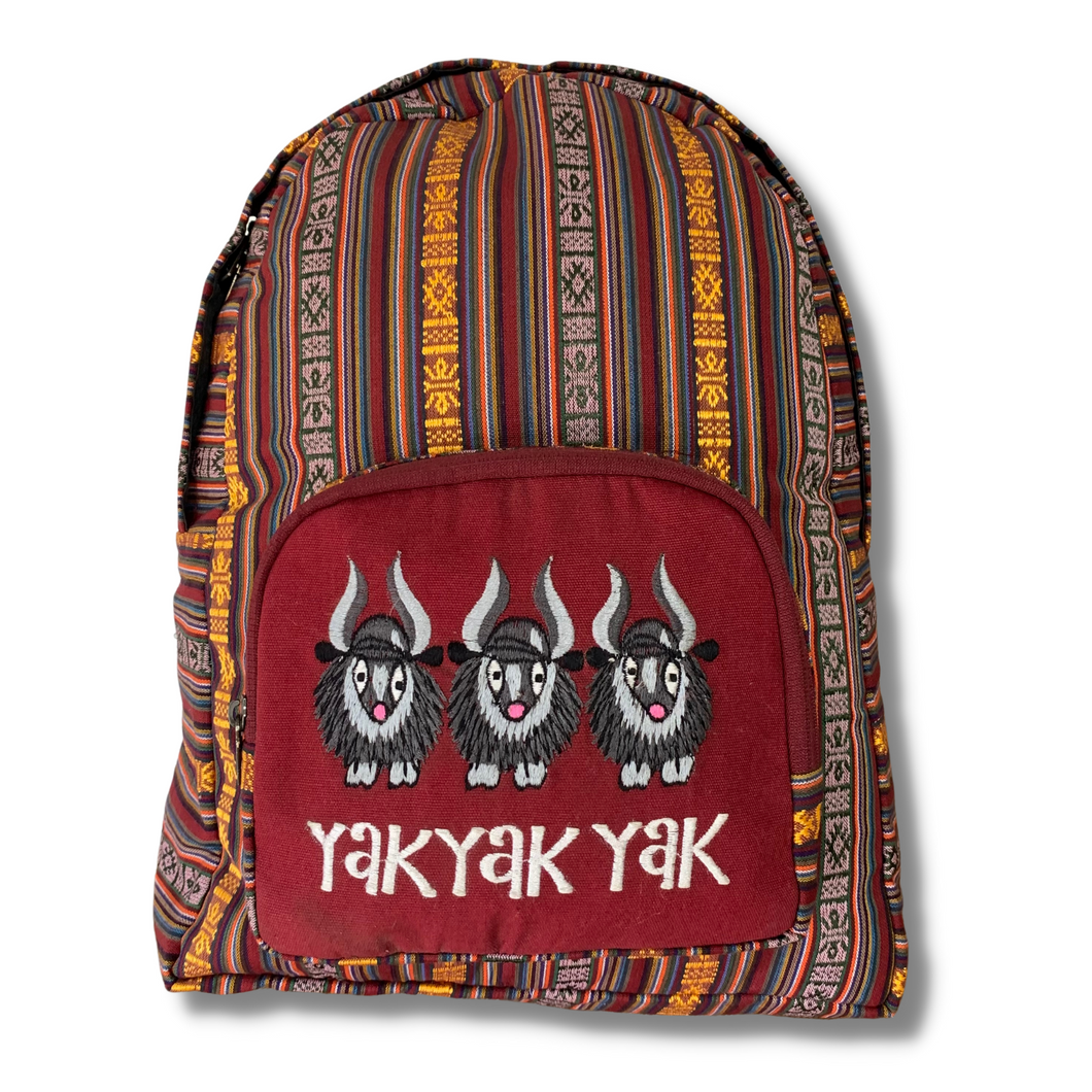 YAK YAK YAK Tibetan Backpack