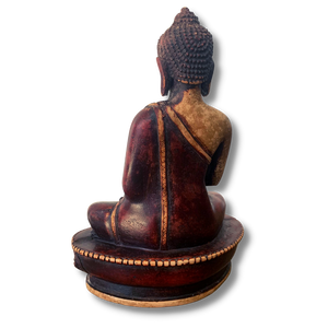 Blessing Buddha Statue - Antique Like