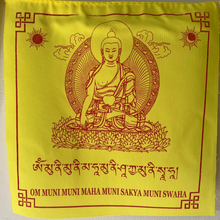 Load image into Gallery viewer, Buddha Shakyamuni Prayer Flags