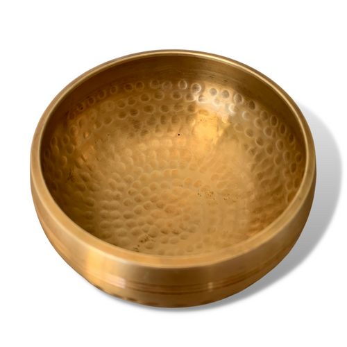 Golden Dotted Singing Bowl