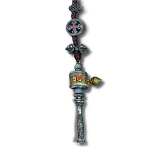 Load image into Gallery viewer, Hanger with Prayer Wheel and Double Vajra