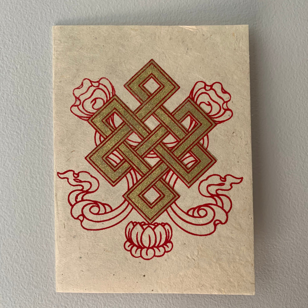 Endless Knot Greeting Cards