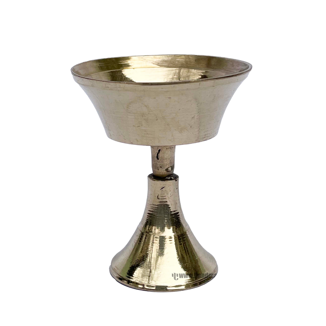 Brass Offering Butter Lamp- Small