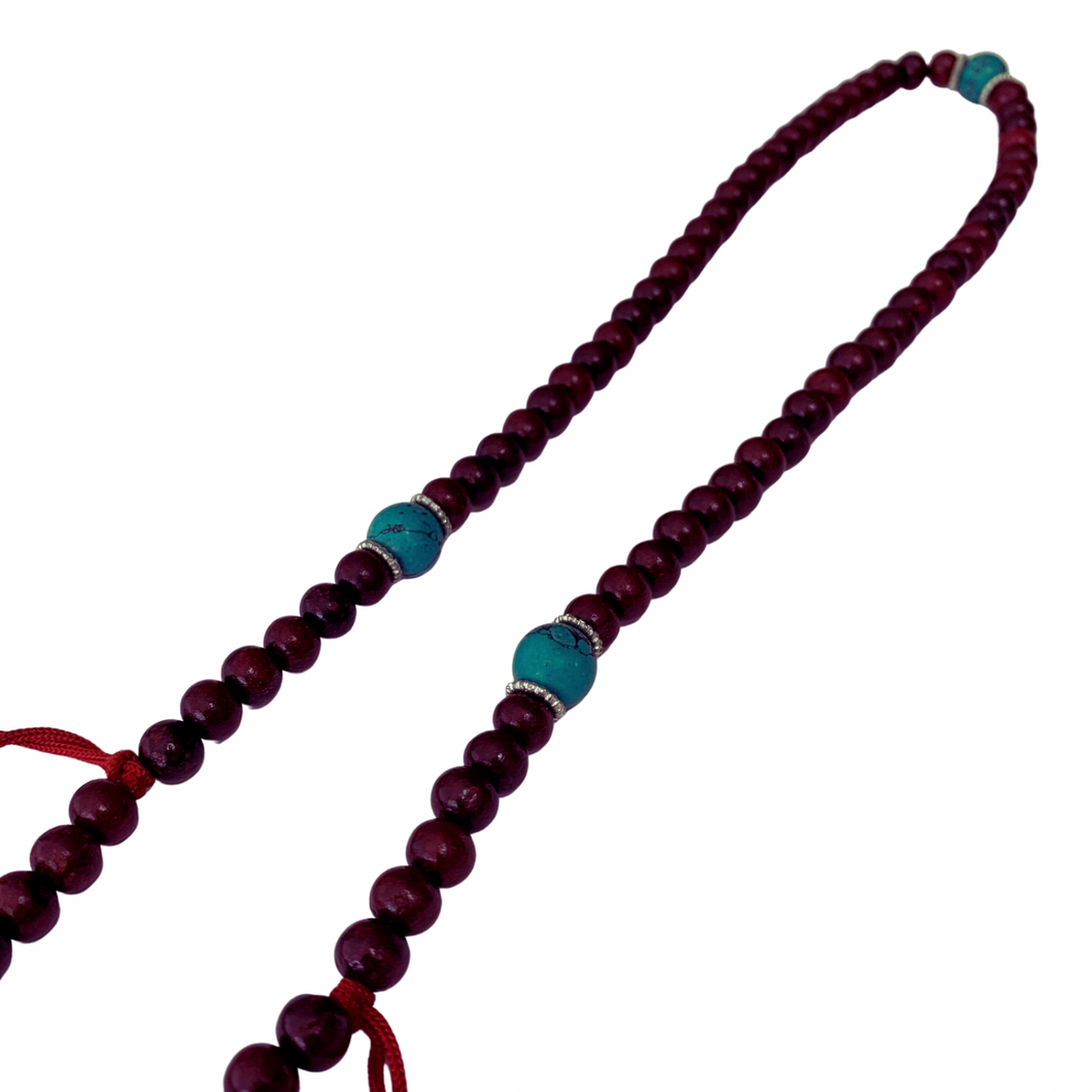 Rosewood 108 Bead Mala