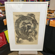 Load image into Gallery viewer, Dragon Print Poster on Lotka Paper