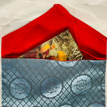 Load image into Gallery viewer, Brocade Book Bag - Steel Grey