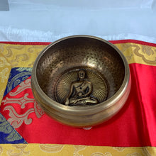 Load image into Gallery viewer, Buddha Embossed Singing Bowl