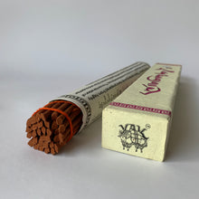 Load image into Gallery viewer, Incense: Tibetan Incense: Manjushiri Incense end example