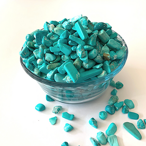 Turquoise Howlite Offering Stones