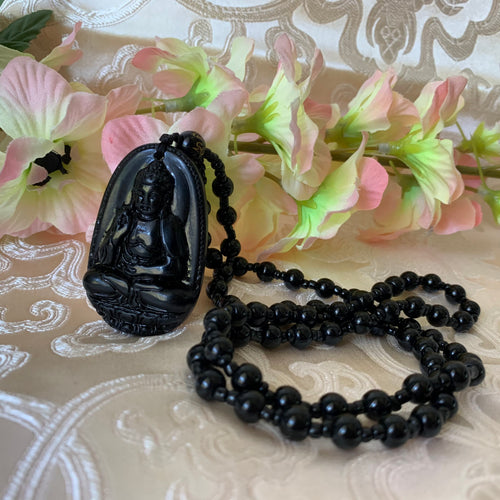 Buddha Pendant and Beads