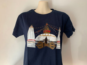 Boudhanath Stupa & Vajra T-Shirt