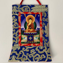 Load image into Gallery viewer, Mini Brocade Thangka - Shakyamuni Buddha
