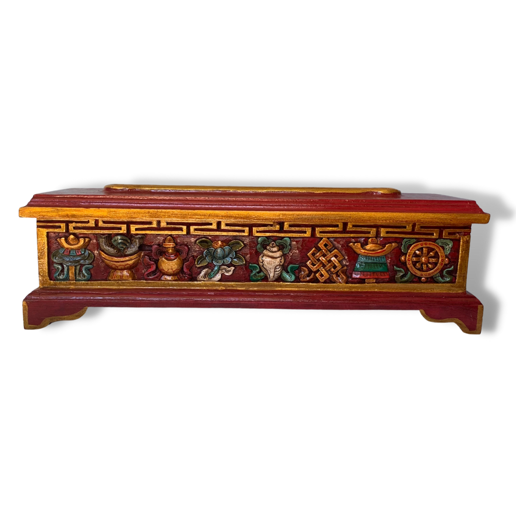 Eight Auspicious Symbols Incense Burner - Large