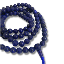 Load image into Gallery viewer, Faux Lapis Lazuli 108 Bead Mala - 8mm