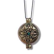 Load image into Gallery viewer, Double Vajra Ghau Pendant - Large