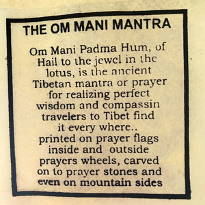 Lotka Paper Mani Prayer Flags - Small