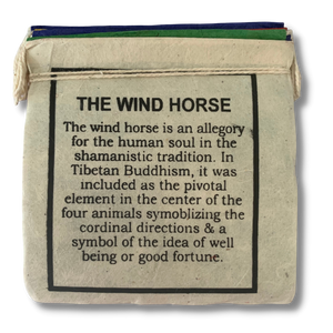 Lotka Paper Windhorse Prayer Flags - Small
