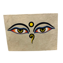 Load image into Gallery viewer, Buddha Wisdom Eyes Greeting Card
