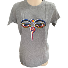 Load image into Gallery viewer, Buddha Wisdom Eyes T-Shirts