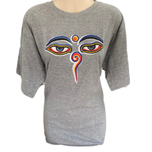 Load image into Gallery viewer, Buddha Wisdom Eyes T-Shirts
