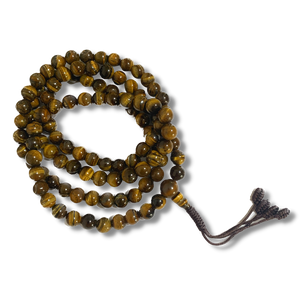 Tiger Eye 108 Prayer Beads Mala