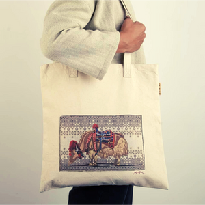 Tibetan Art Tote Bags