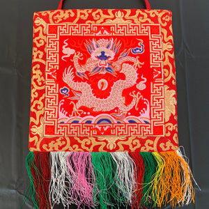 wall hanging red dragon top