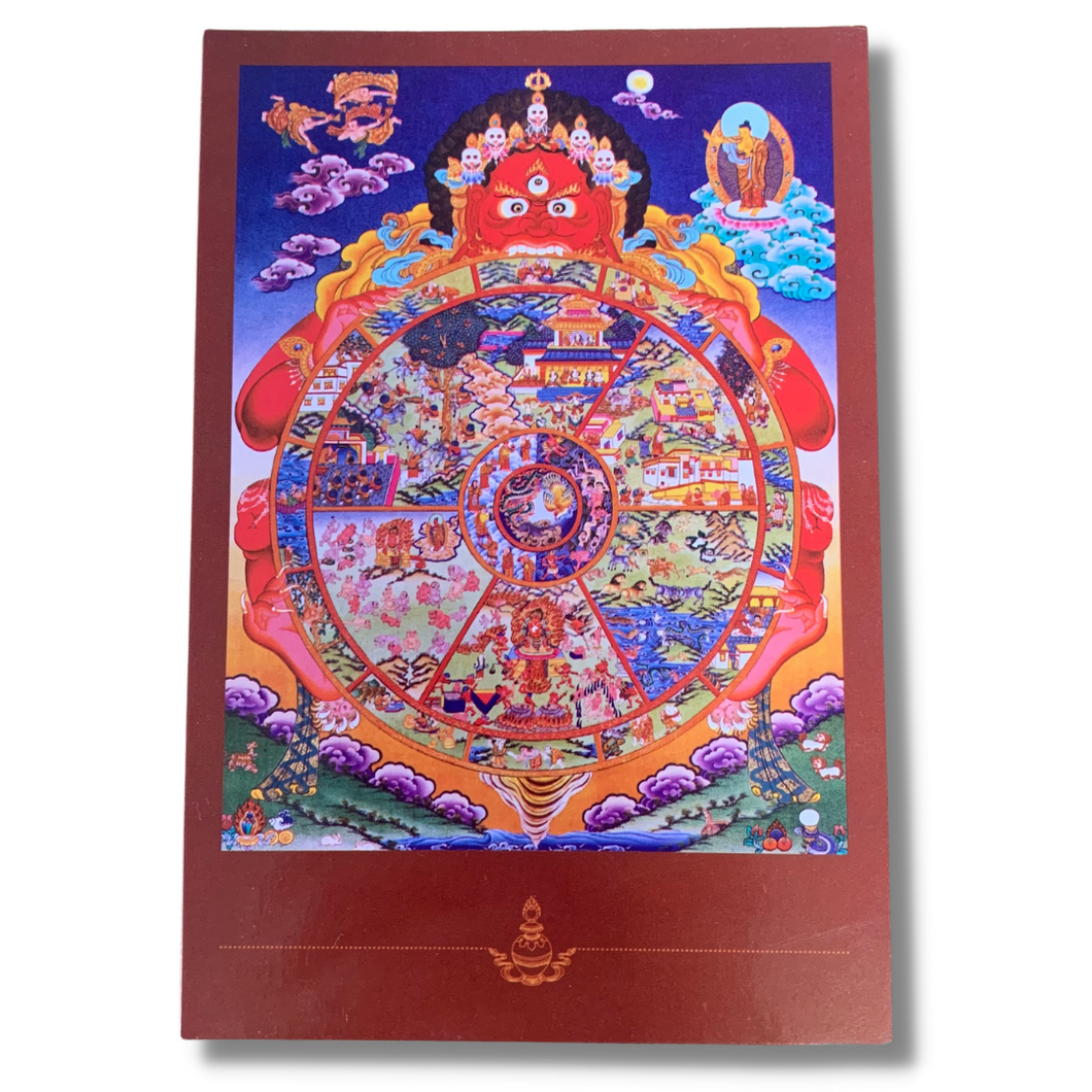 Wheel of Life/Bhavachakra Card