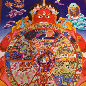 Wheel of Life/Bhavachakra Card